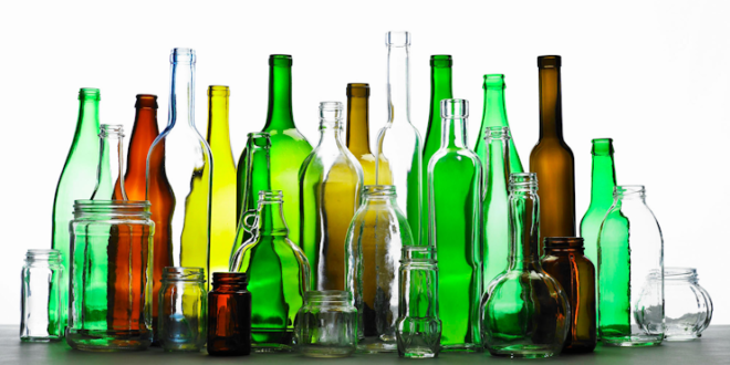 recycling of glass waste